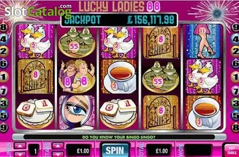 Скрин3. Lucky Ladies 88 слот