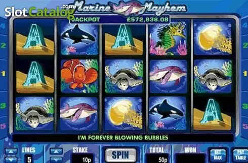 Скрин3. Marine Mayhem Mini слот