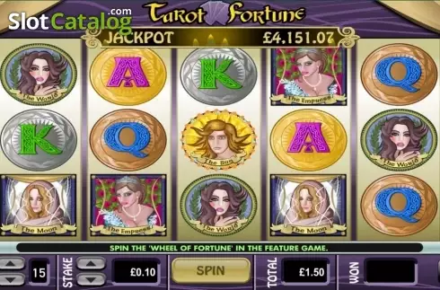 Скрин3. Tarot Fortune слот