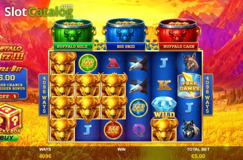 Скрин2. Buffalo Blitz 3 слот