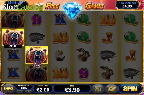 Скрин3. Grizzly Blitz слот