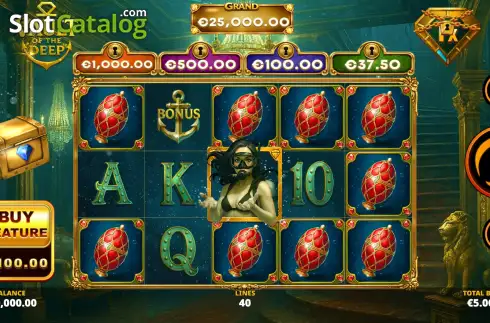 Скрин2. Vault of the Deep слот