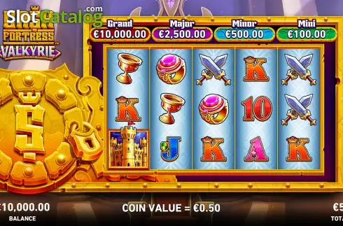 Скрин2. Cash Fortress: Valkyrie слот