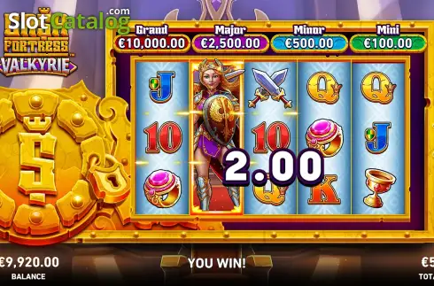 Скрин3. Cash Fortress: Valkyrie слот