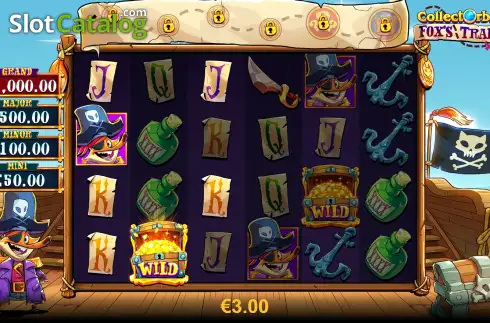 Скрин3. CollectOrbs: Fox's Trail слот