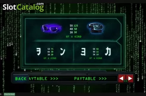 Скрин4. The Matrix слот