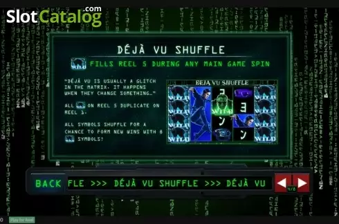 Скрин5. The Matrix слот