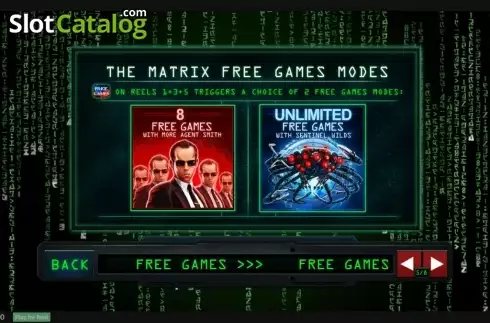 Скрин6. The Matrix слот