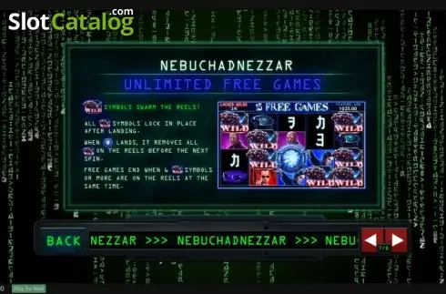 Скрин8. The Matrix слот
