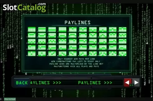 Скрин9. The Matrix слот