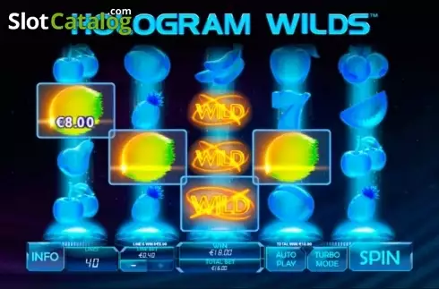 Скрин6. Hologram Wilds слот