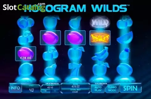 Скрин9. Hologram Wilds слот