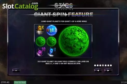 Скрин5. Stars Awakening слот