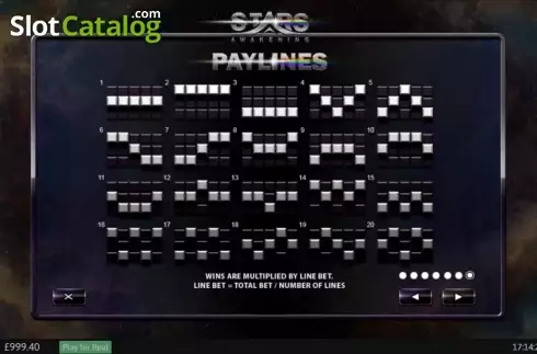 Скрин8. Stars Awakening слот