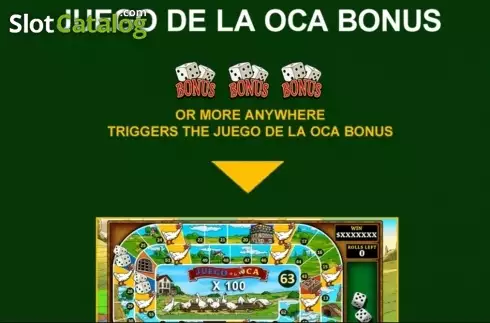 Скрин6. Juego De La Oca слот