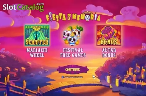 Скрин2. Fiesta De La Memoria слот