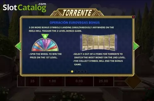 Скрин3. Torrente слот