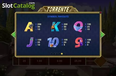 Скрин6. Torrente слот