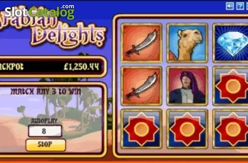 Скрин2. Arabian Delights слот