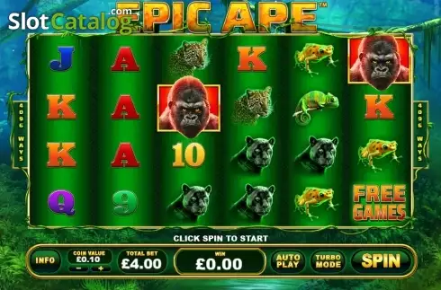 Скрин2. Epic Ape слот