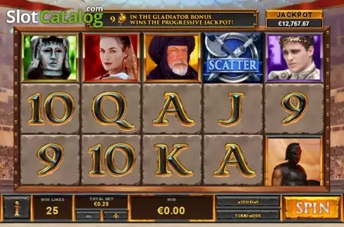 Скрин3. Gladiator Road to Rome слот