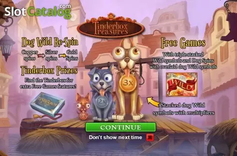 Скрин2. Tinderbox Treasure слот