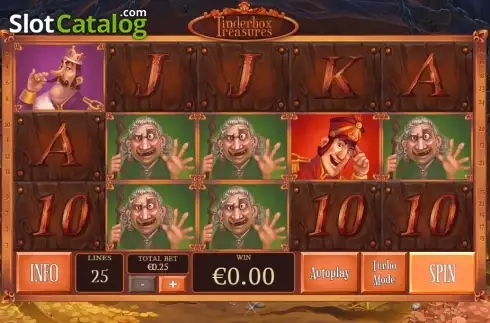 Скрин3. Tinderbox Treasure слот