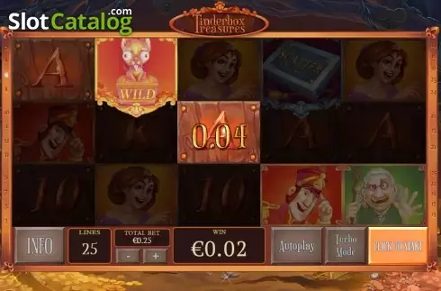 Скрин6. Tinderbox Treasure слот