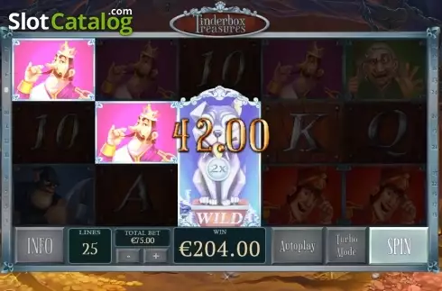 Скрин7. Tinderbox Treasure слот