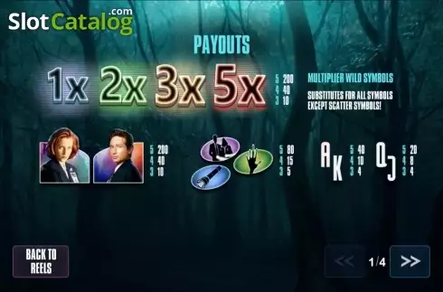 Скрин2. The X-Files слот