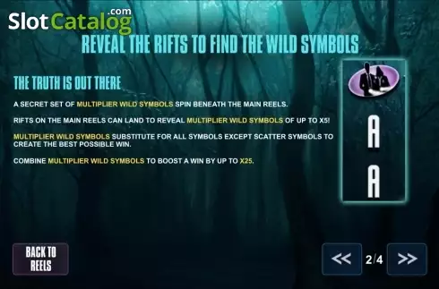 Скрин3. The X-Files слот