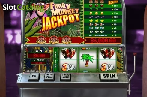 Скрин2. Funky Monkey Jackpot слот