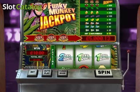 Скрин4. Funky Monkey Jackpot слот