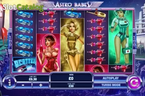 Скрин3. Astro Babes слот