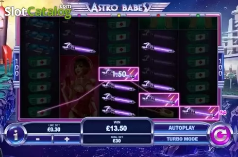 Скрин5. Astro Babes слот