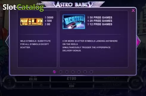 Скрин9. Astro Babes слот