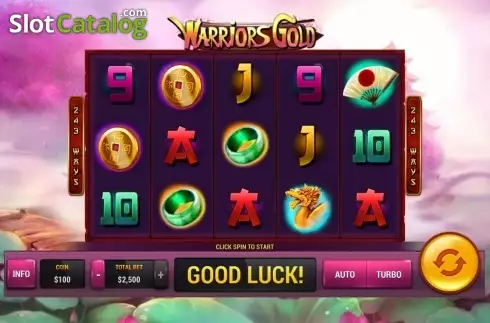 Скрин5. Warriors Gold слот