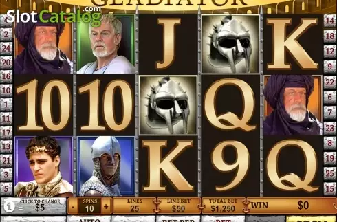 Скрин2. Gladiator (Playtech) слот