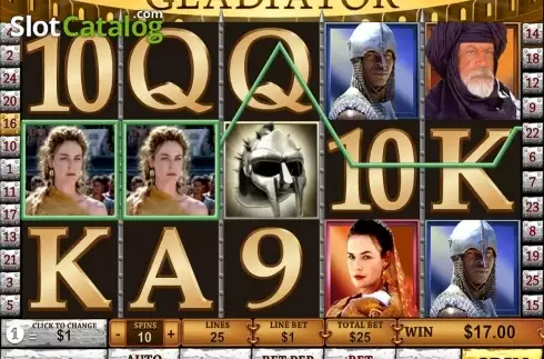 Скрин3. Gladiator (Playtech) слот