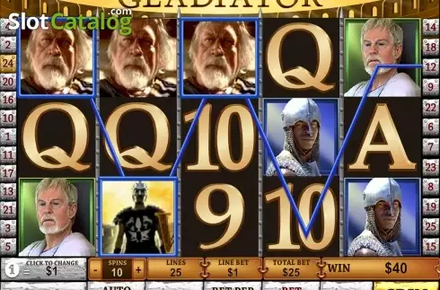 Скрин5. Gladiator (Playtech) слот