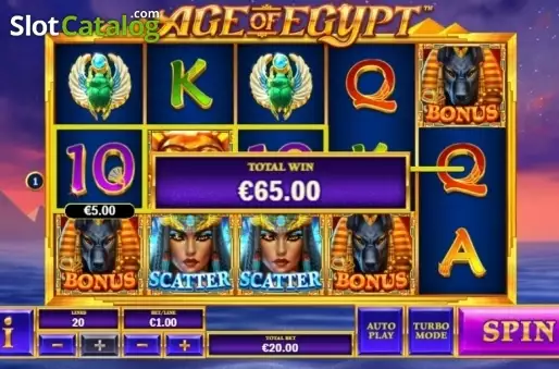 Скрин3. Age of Egypt слот
