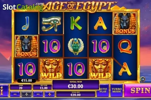 Скрин5. Age of Egypt слот