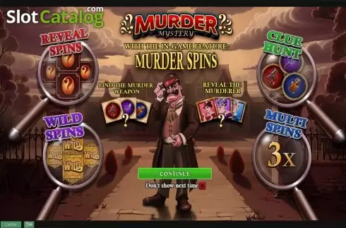 Скрин2. Murder Mystery слот