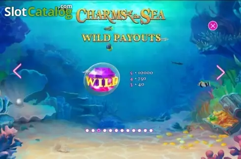 Скрин4. Charms of the Sea слот