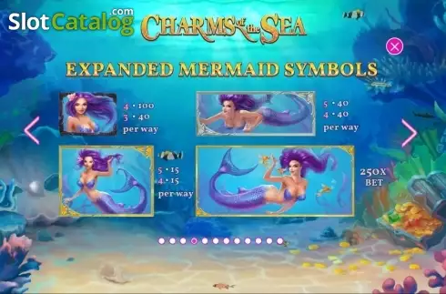 Скрин5. Charms of the Sea слот