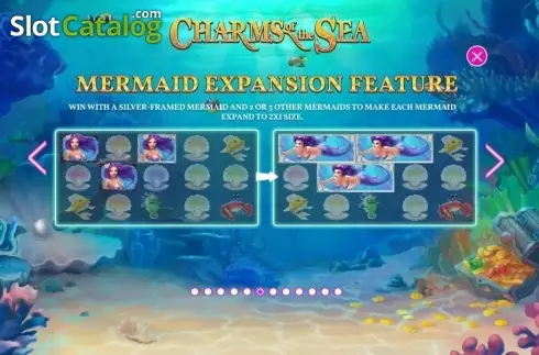 Скрин7. Charms of the Sea слот