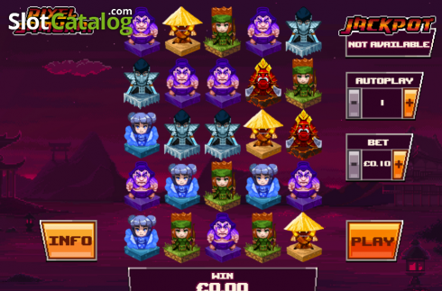 Скрин2. Pixel Samurai слот