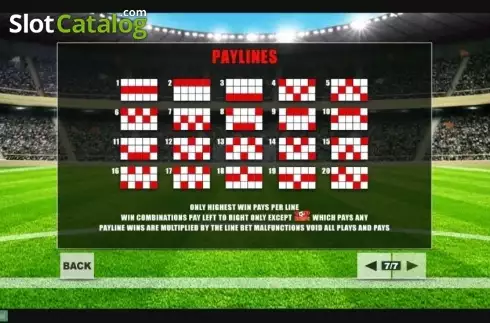 Скрин5. Top Trumps Football Stars слот
