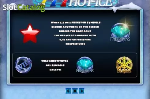 Скрин6. 777 Hot Ice слот