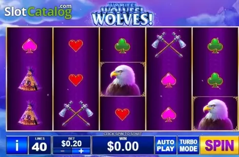 Скрин2. Wolves! Wolves! Wolves! слот
